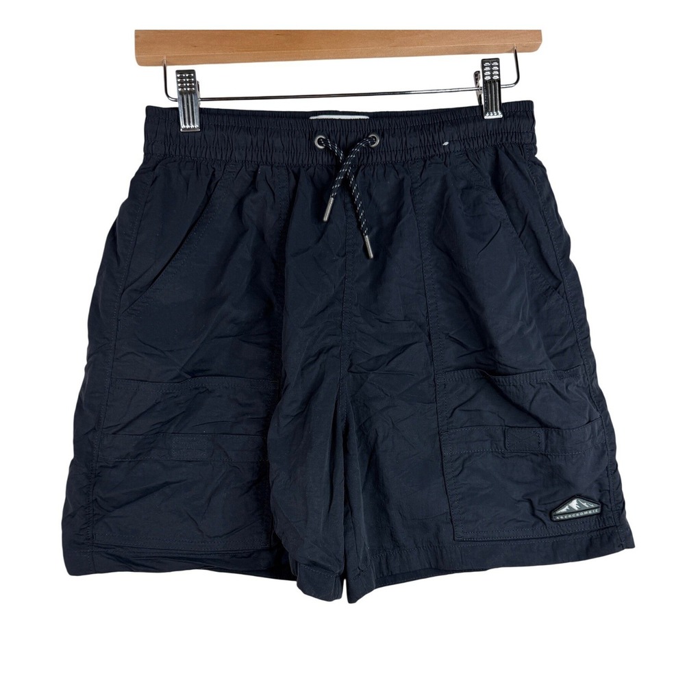 Abercrombie Kids Elastic Waist Swim Trunks size 15/16 Blue